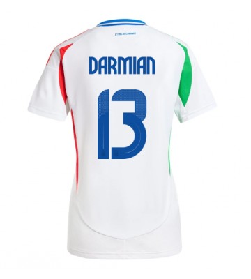 Italien Matteo Darmian #13 Udebanetrøje Dame EM 2024 Kort ærmer